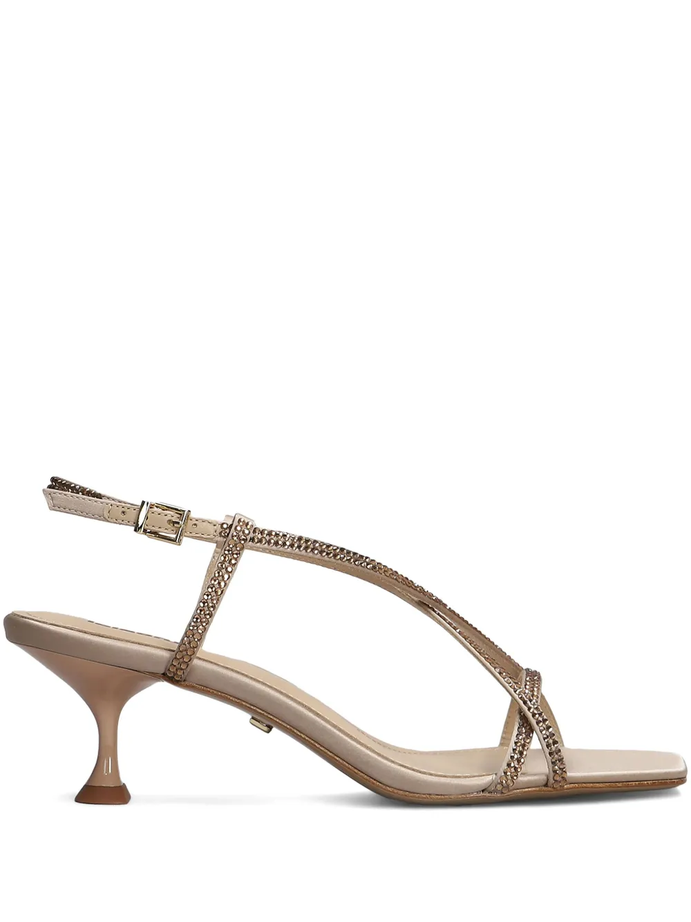 Lola Cruz 55mm Liberty sandals - Toni neutri