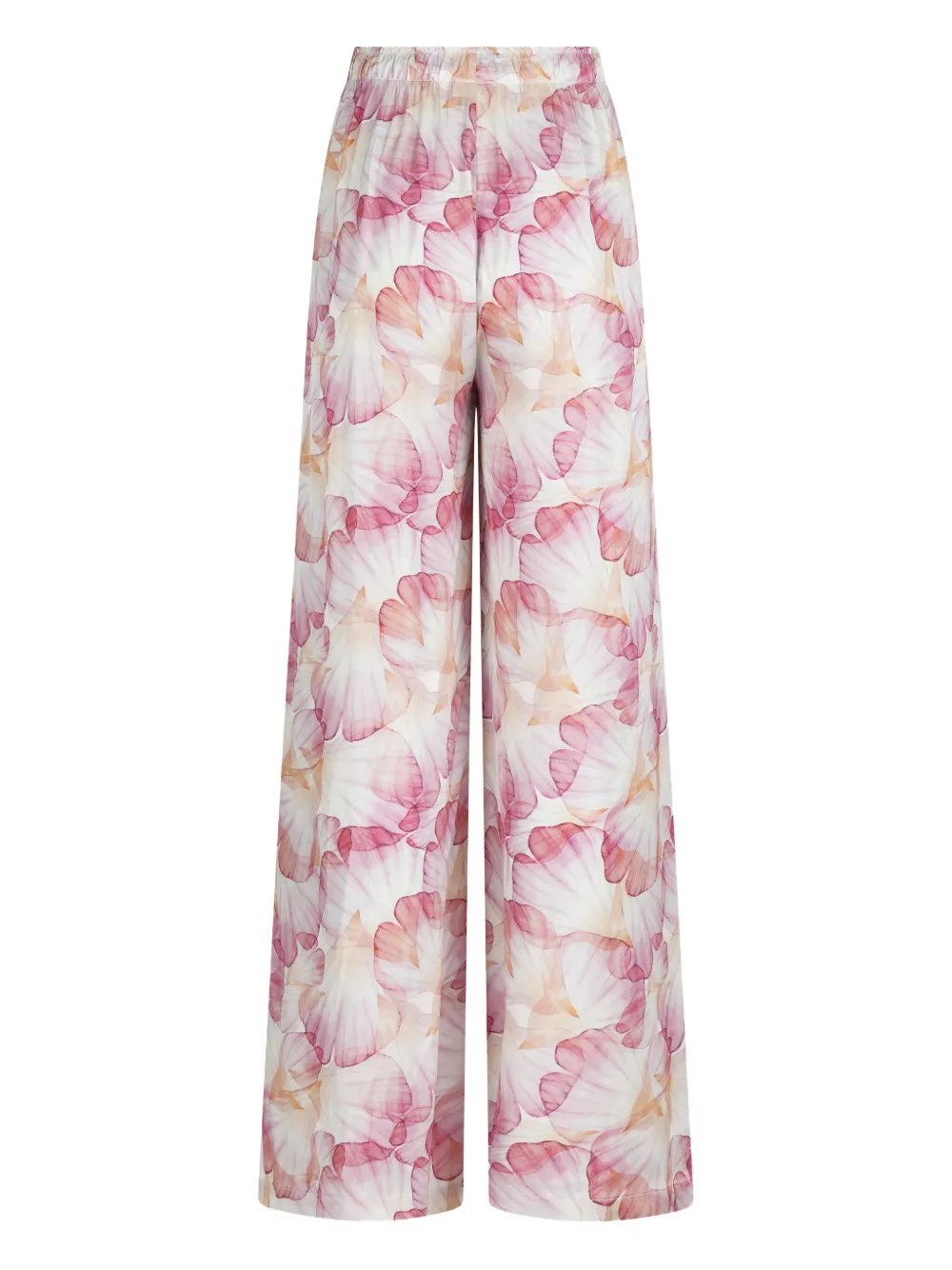 PARAMIDONNA Bloom beach trousers - Bianco