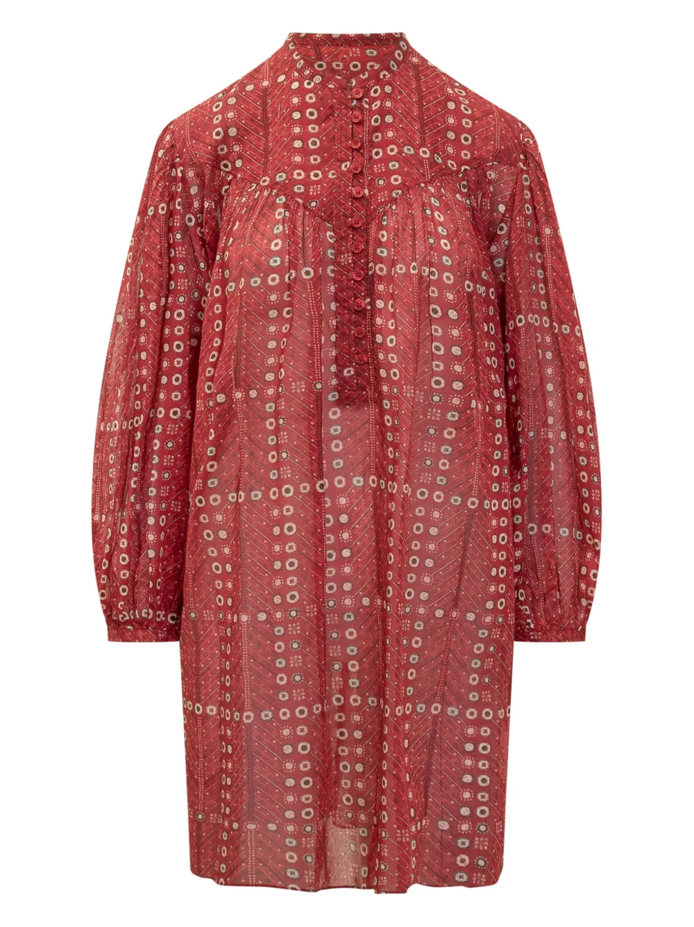 MARANT ÉTOILE Melinda mini dress - Rosso