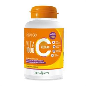VITA C 1000 RETARD 90 COMPRESSE ERBA VITA