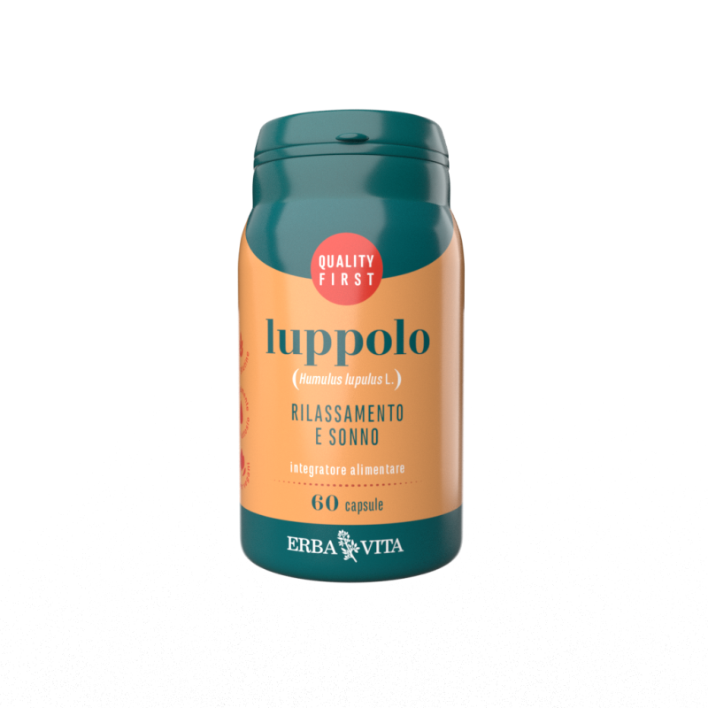 Luppolo 60 Capsule 450mg Eerbavita