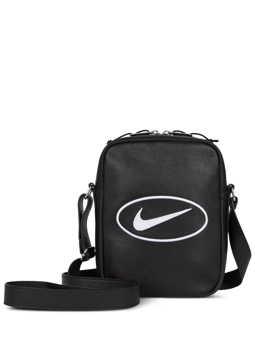 Supreme x Nike "SS25 - Black" leather shoulder bag - Nero