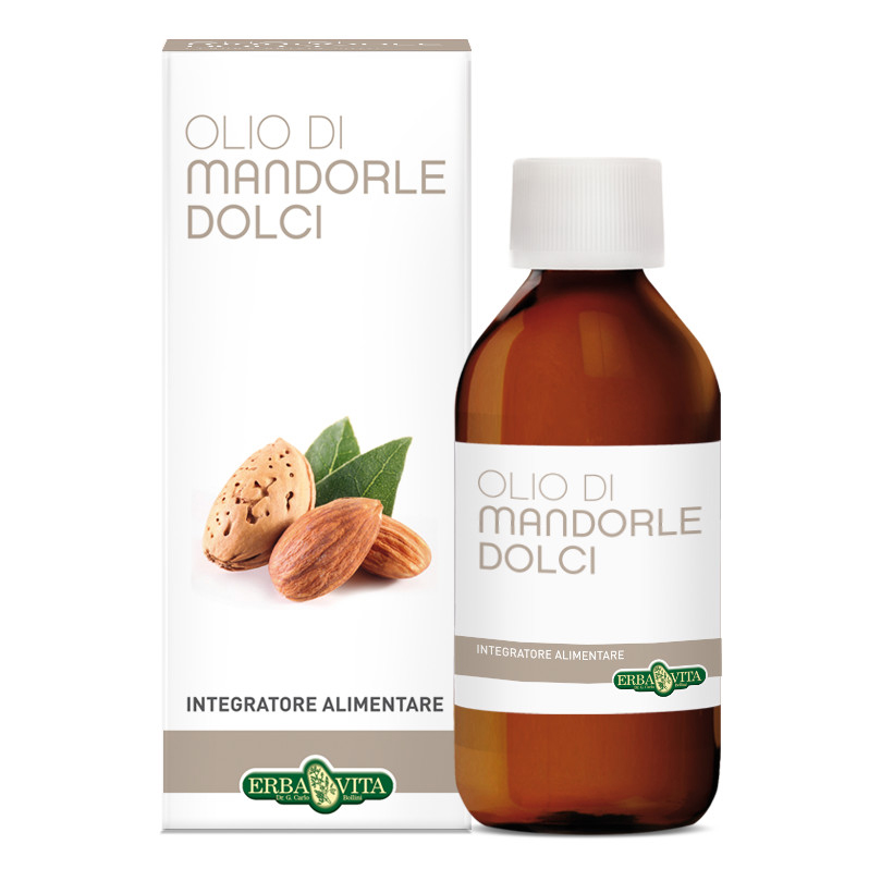 Olio Mandorle Dolci 100ml Erbavita