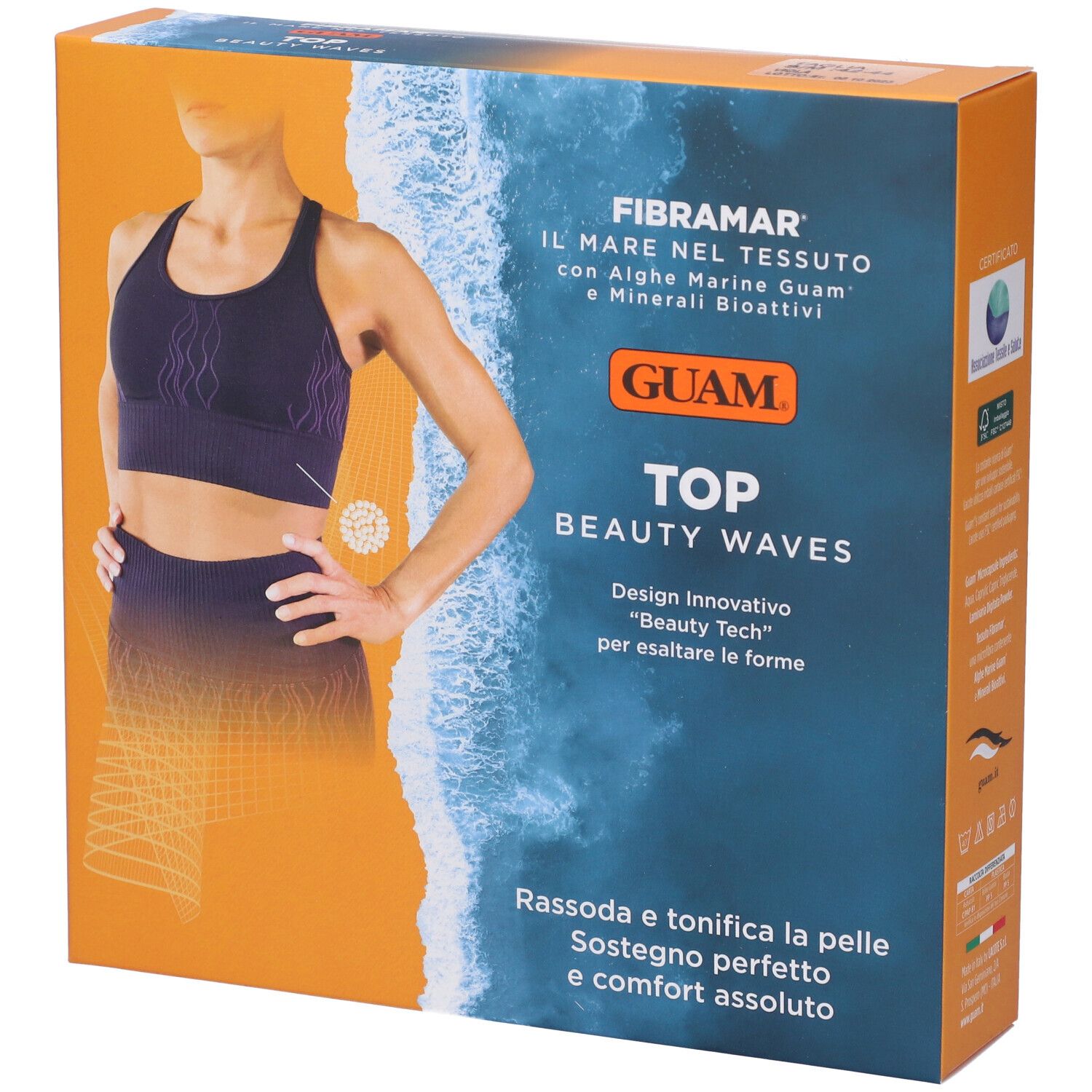 Guam Top Beauty Waves Fibramar S/M 1 pz Altro