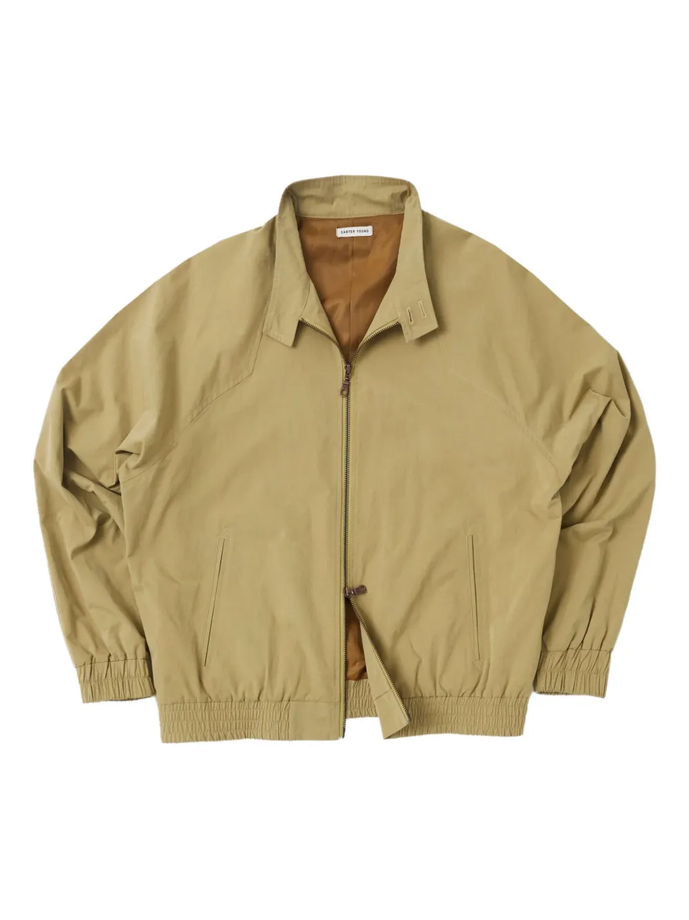 Carter Young Western Harrington shirt jacket - Verde