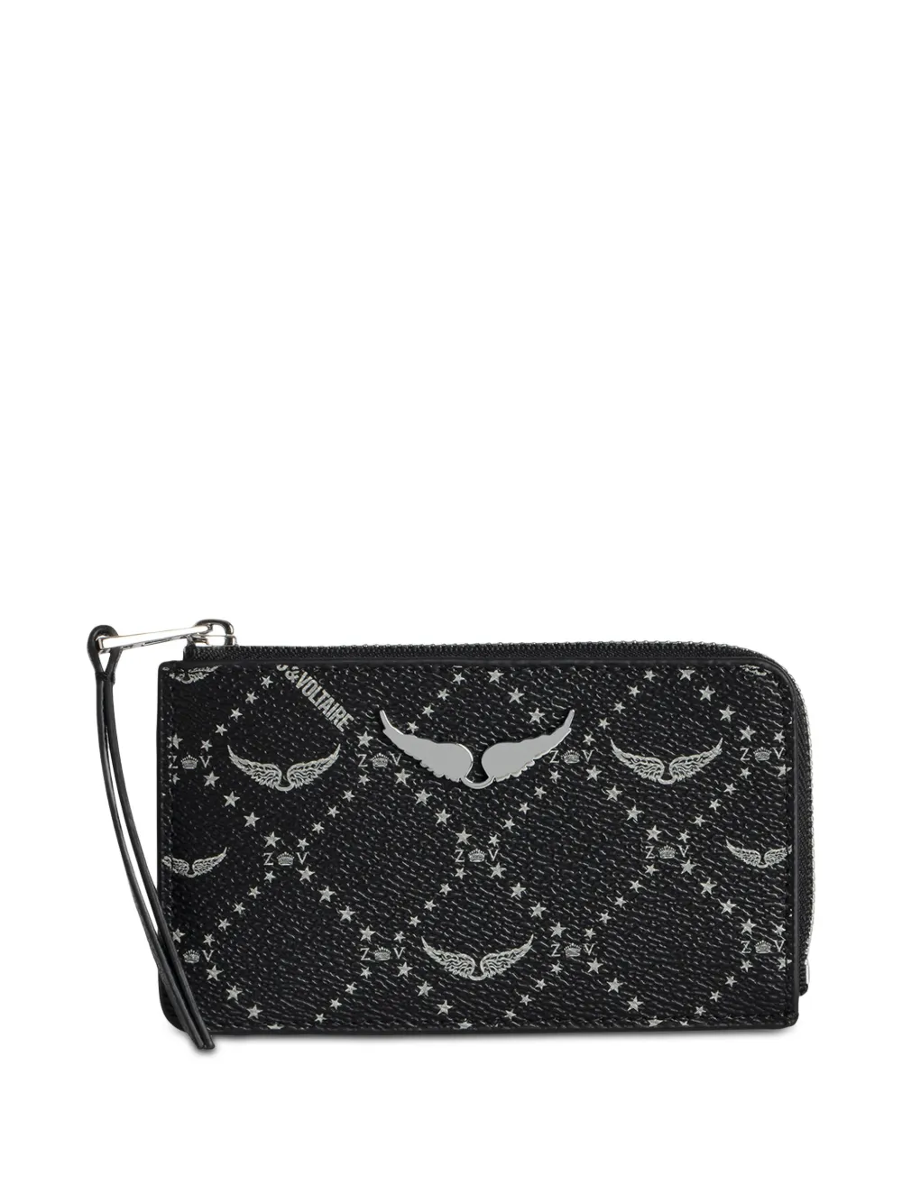 Zadig&Voltaire monogram card holder - Nero