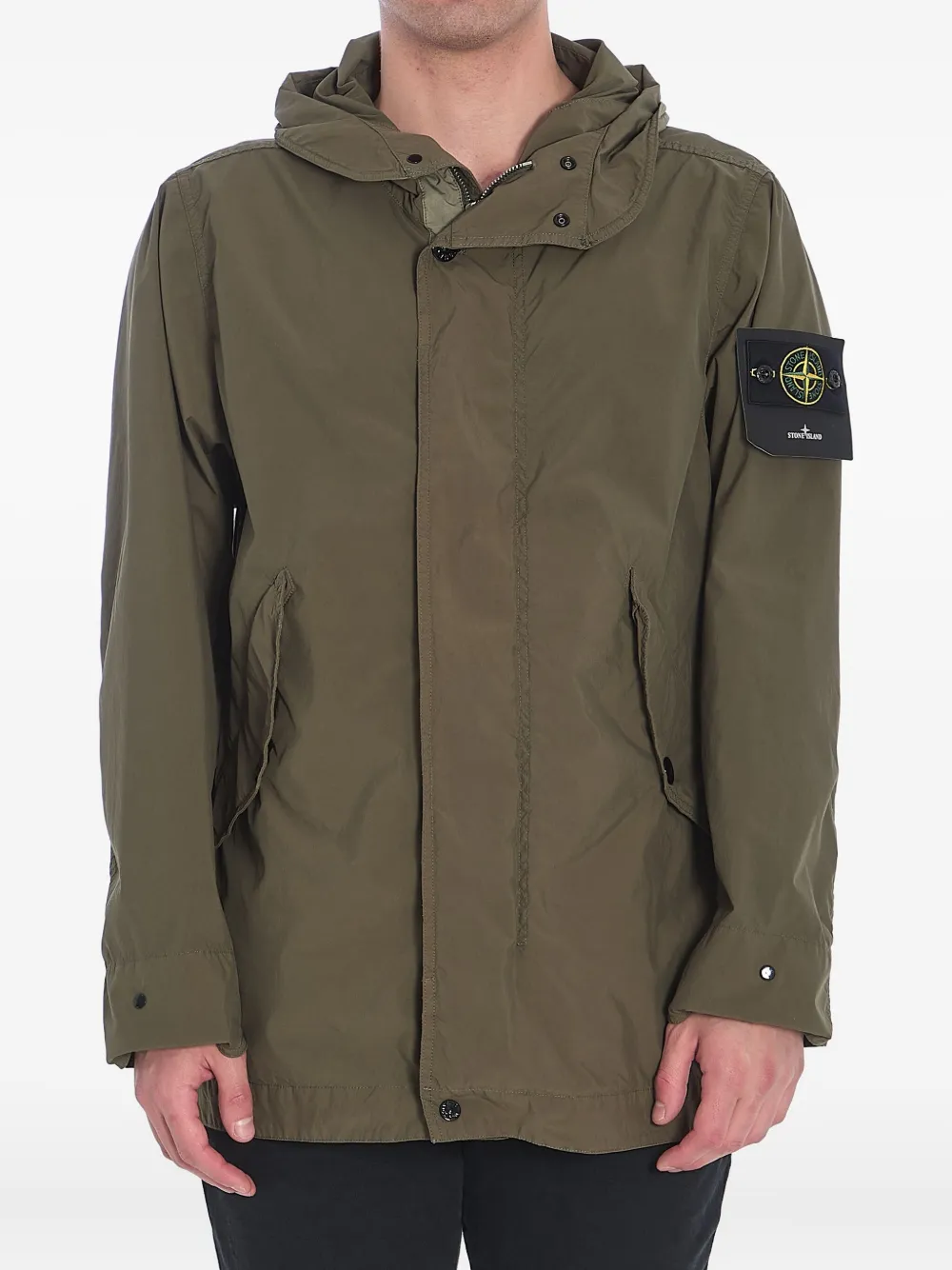 Stone Island lightweight parka - Verde