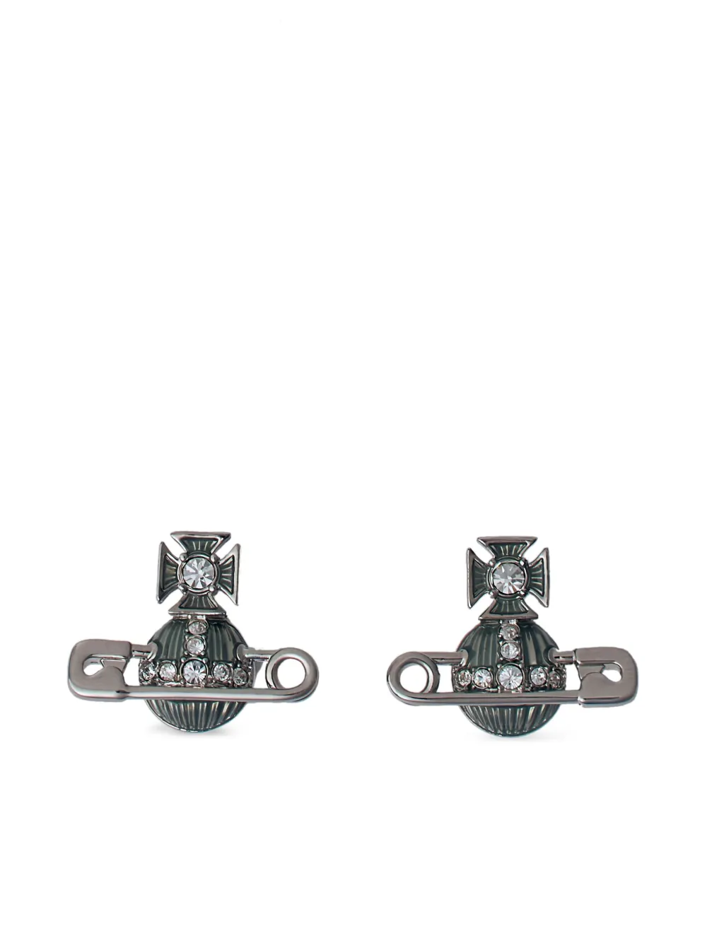 Vivienne Westwood Orb earrings - Argento