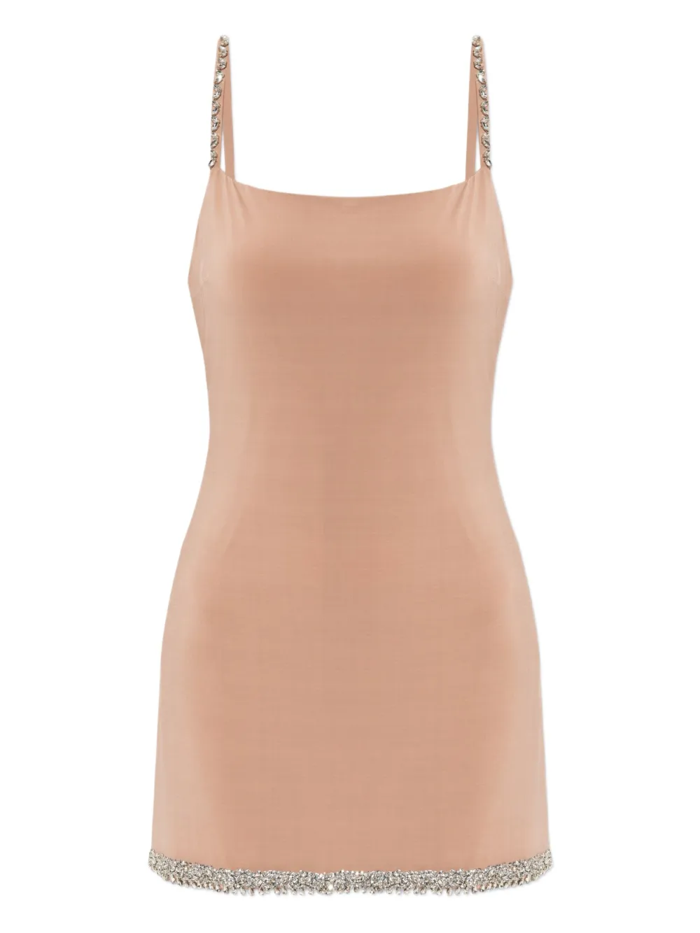 AMIRI crystal-embellished slip dress - Rosa