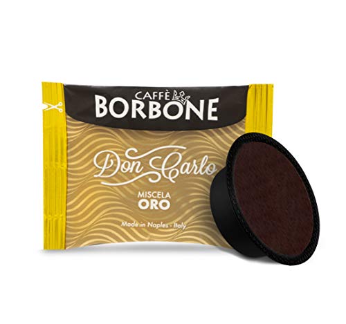 Caffè Borbone Capsula Caffè Don Carlo Miscela Oro - Confezione Da 50 Capsule - Compatibili Con Macchine A Marchio Lavazza®* A Modo Mio®*