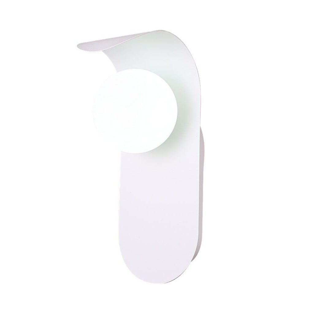 V-tac applique da parete con attacco per faretti g9 in metallo e vetro, colore bianco ip20