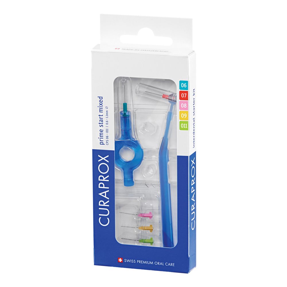 Curaprox Cps Prime Start Mixed Pack With 06 -011 +Uhs 409 + Uhs 470 Bl