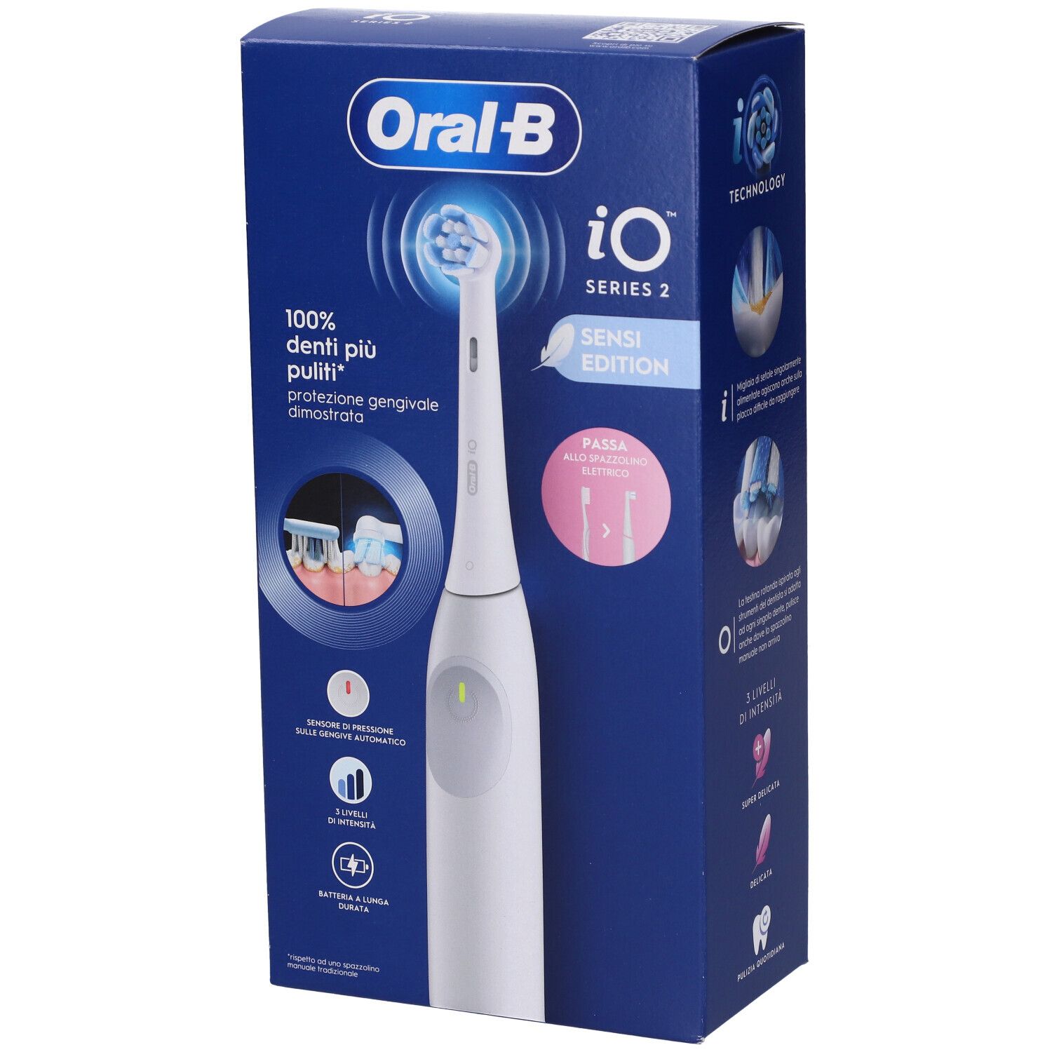 Oralb Power Spazzolino Elettrico Io2 Sensi Edition 1 pz da denti