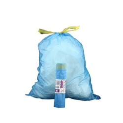 Sacchi immondizia Cagliplast - azzurro - 30 lt - 50x60 cm - 893226
