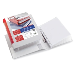 Raccoglitore personalizzabile-A4-2 anelli D Ø25 mm-dorso 4 cm-bianco