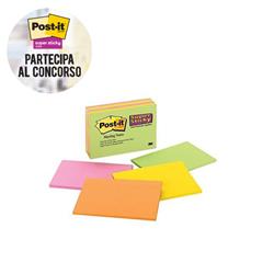 Post-it® Super Sticky Meeting Notes Large XXL-200x149 mm-ass-conf. 4