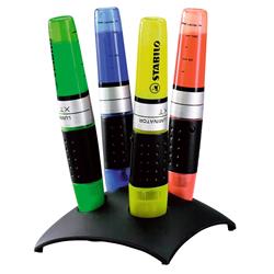 Evidenziatori STABILO® LUMINATOR® - set scrivania - conf. 4