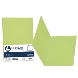 Cartelline Luce & Acqua Favini - semplici - pistacchio - conf. 50