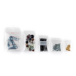 Buste con zip-PLT trasparente con stampa-WillChip-12x17cm-1000pz
