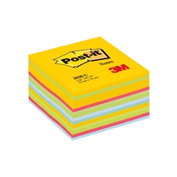 Post-it® Cubo Neon- 76x76 mm - colori assortiti