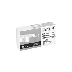 Punti metallici Centra 21/4 passo 6 - conf. 40000
