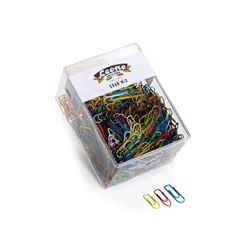 Fermagli Gran Mix 500 Leone Dell'Era - assortiti metallizzati - 500pz