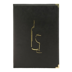 Carta dei vini Classic Securit - A4 - nero