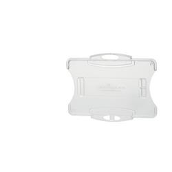 Portabadge rigido aperto Durable - senza clip - 5 4x8 5 cm - conf. 10