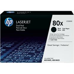 Originale HP CF280XD Conf. 2 Toner alta capacità 80X - nero - conf. 2