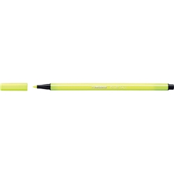 Pennarelli Stabilo Pen 68 1 mm  giallo fluo-conf. 10