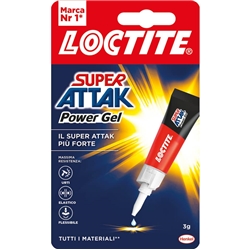 Adesivo Loctite Super Attak Power Flex Loctite Tubetto 3 g 1112597
