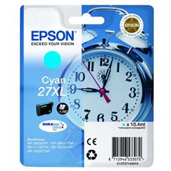 Originale Epson C13T27124010 Cartuccia inkjet 27XL  ml. 10 4 ciano