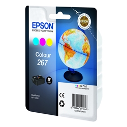 Originale Epson C13T26704010 Cartuccia blister RS 267 3 colori
