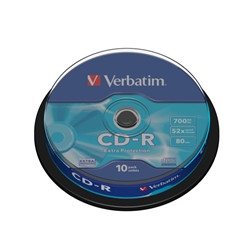 CD Verbatim - CD-R - Spindle - 52x 43437 - conf. 10