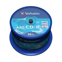 CD Verbatim - CD-R - Spindle - 52x 43343 - conf. 50