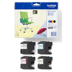 Orig Brother LC-229XLVALBP Conf.4 inkjet LC-229XLBK + LC-225XL CYM 4