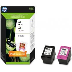 Originale HP N9J71AE Cartuccia nero + ciano/magenta/giallo - conf. 2