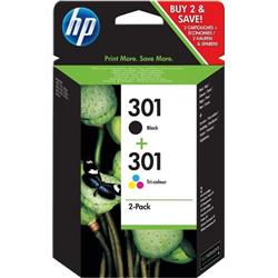 Originale HP N9J72AE Cartuccia nero + ciano/magenta/giallo