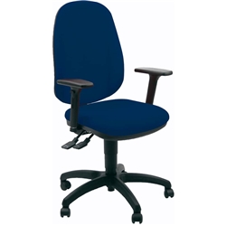 Sedia operativa eco-smart Gigi Unisit - ignifugo - blu - Gigi/BR3D/IB