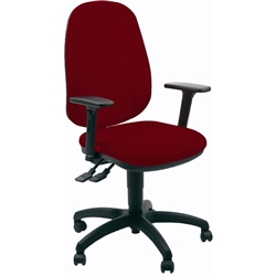 Sedia operativa Gigi Unisit - ignifugo - rosso - Gigi/BR3D/IR