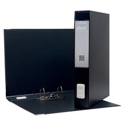 Registratore Dox 5 - protocollo - dorso 5 cm - 23x34 cm - nero