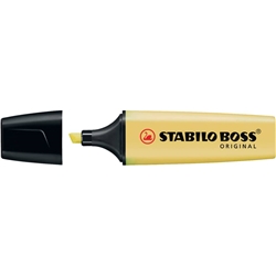 Evidenziatore Stabilo Boss Pastel - banana - 70/144  - conf.10