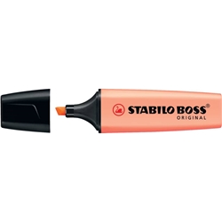 Evidenziatore Stabilo Boss Pastel - pesca - 70/126  - conf.10