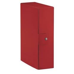 Cartella portaprogetti Esselte C90 dorso-10 cm-lucido-rosso-25x35 cm