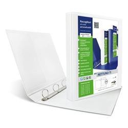 Raccoglitore personalizzabile Nettuno Ti 30 A4 - bianco