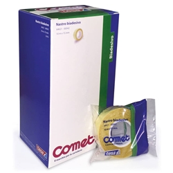 Nastro biadesivo Comet - trasparente - 10mx15mm - conf. 10