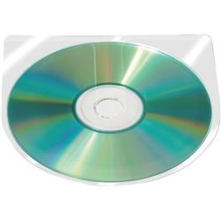 Custodia per CD/DVD Q-Connect 12 6x12 6cm trasparente conf.100