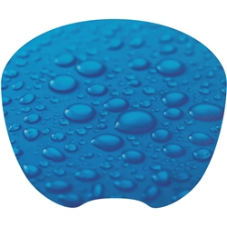 Tappetino mouse Q-Connect 21 2x17 2 cm Design Raindrop KF04559