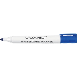 Marcatore per lavagna Q-Connect - tonda 2-3 mm - blu  - conf. 10