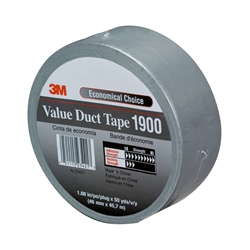 Nastro telato Value Duct Tape 1900 3M - nero